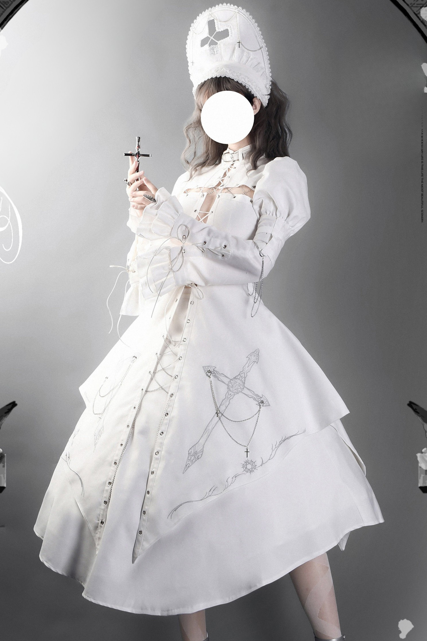 Gothic Lolita Dress + Nurse Hat
