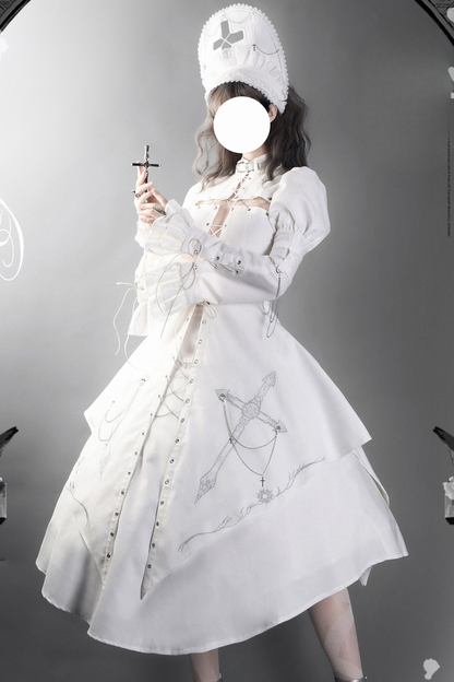 Gothic Lolita Dress + Nurse Hat