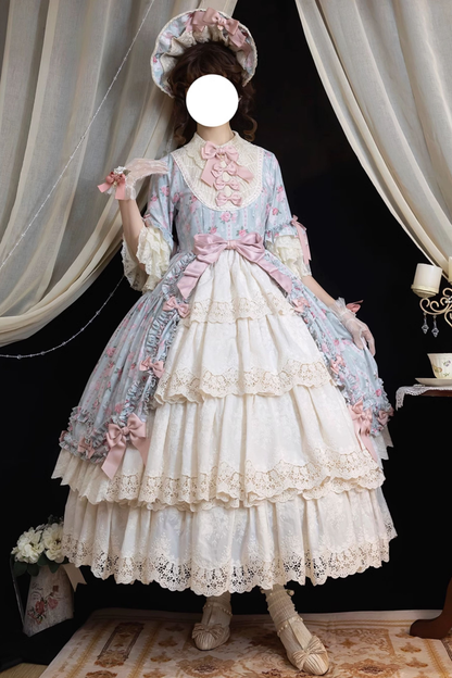 エレガントプリンセススリーブロリータドレス