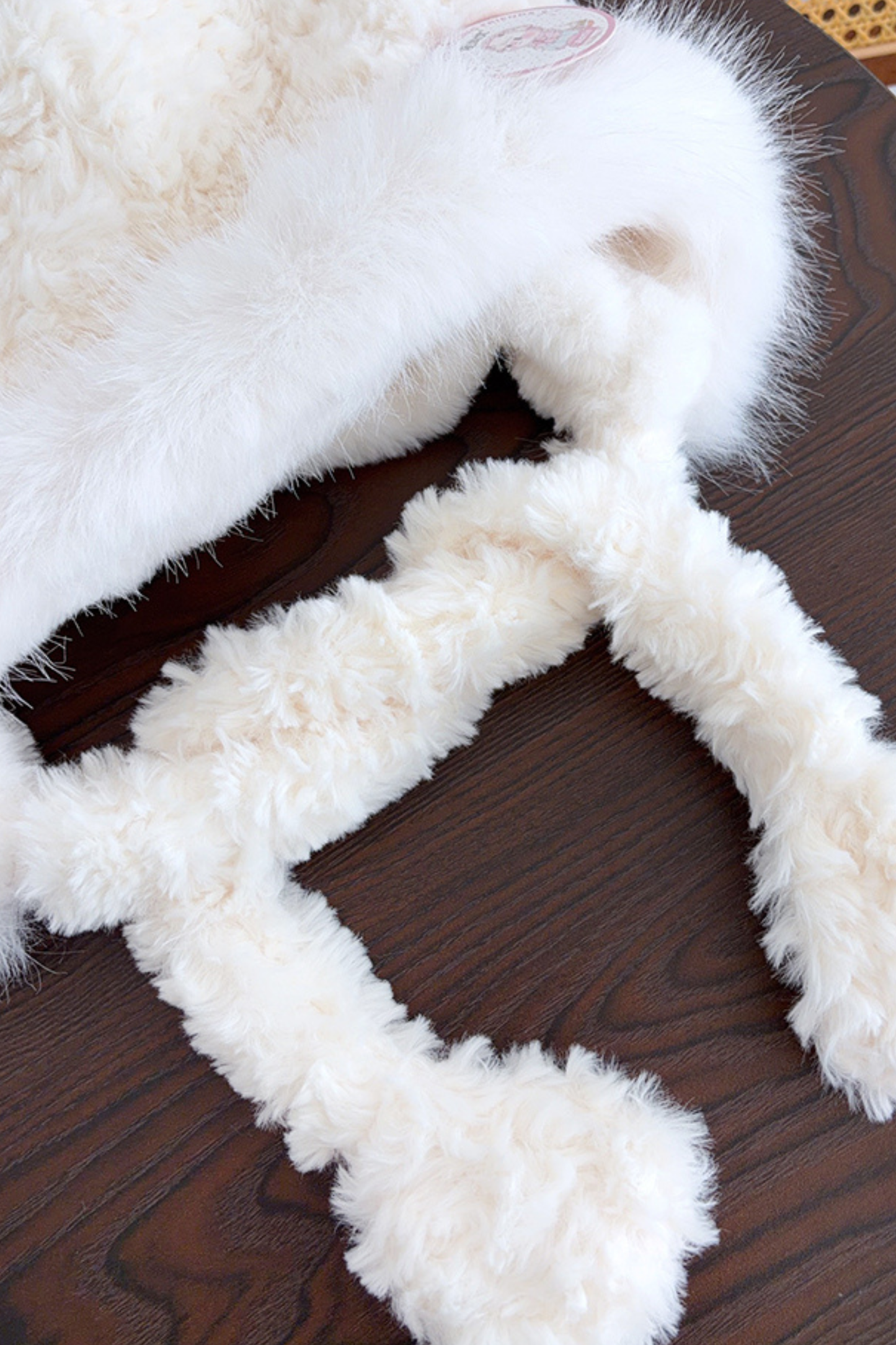 ラムファーハット+スカーフ