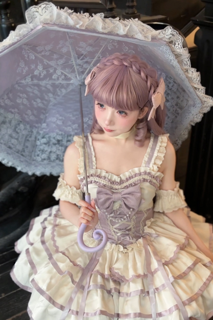 [Reservation Deadline: March 29] Sweetheart Mousse Lolita Bustier Dress