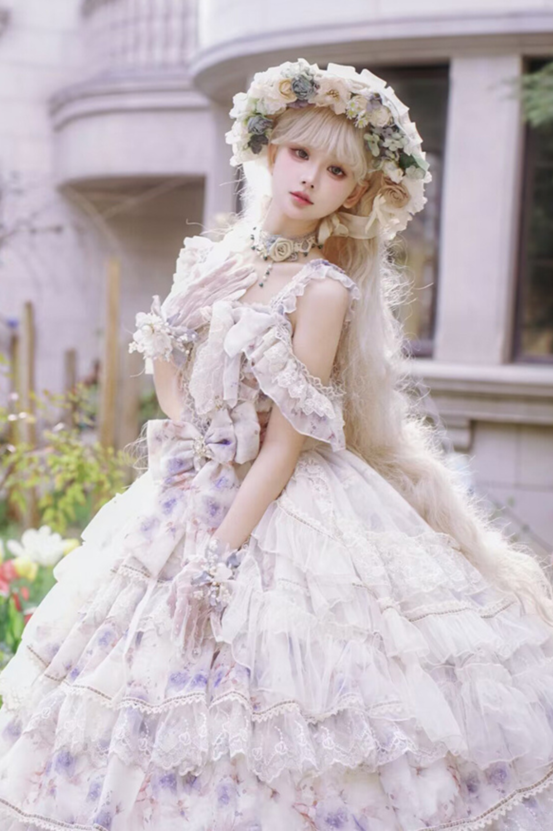 ゴージャスフラワーウェディングプリンセスドレス – Belchic ゴージャスフラワーウェディングプリンセスドレス – Belchic