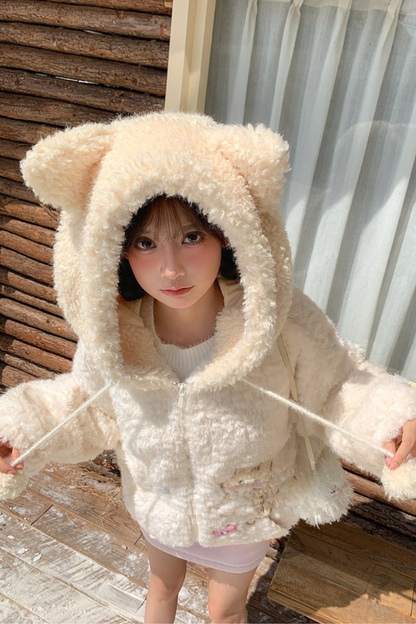 キャットフードファーコート