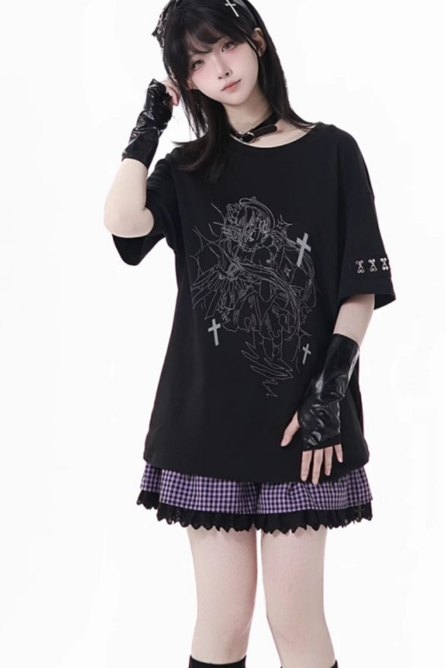 リラックスモードナイトスカイTシャツ