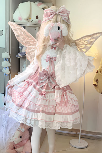 Lovely Heart Suspender Cake Dress + Headdress + Tail