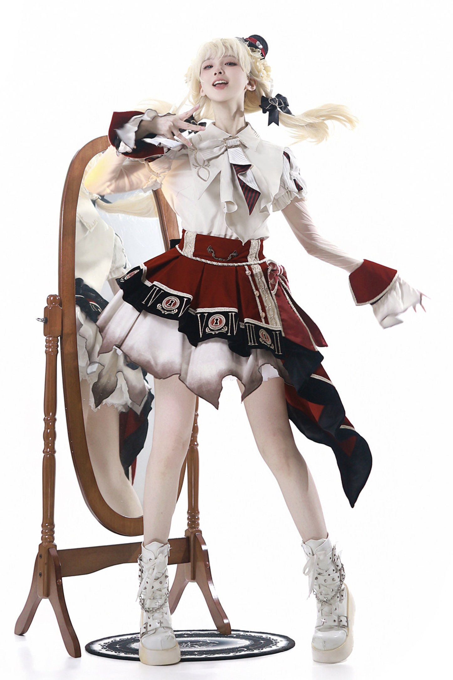 ムーンライトアカデミーロリータトップス+スカート