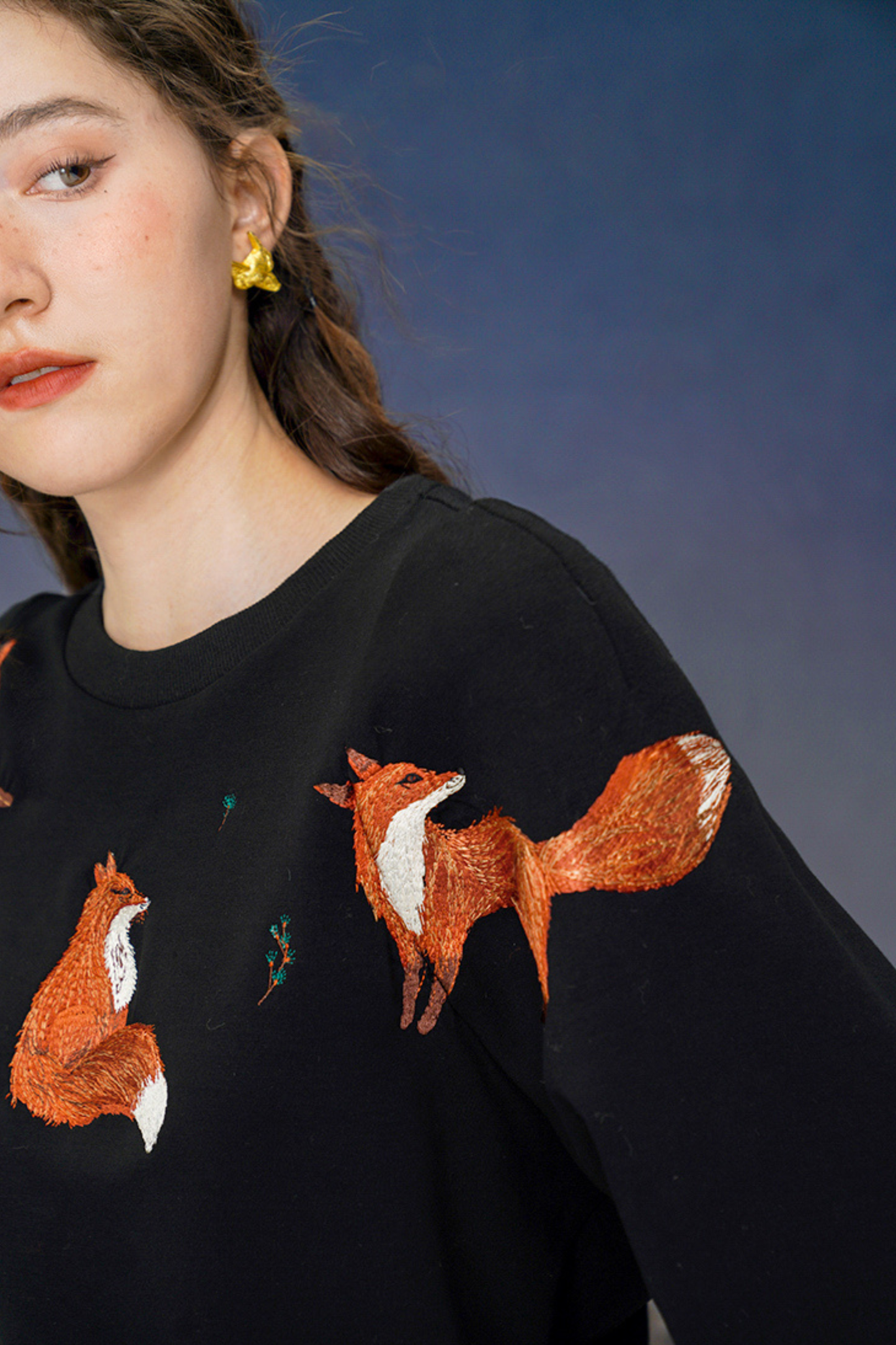 Red Fox Sweatshirt