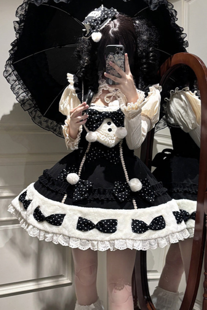 Snow Velvet Lolita Dress