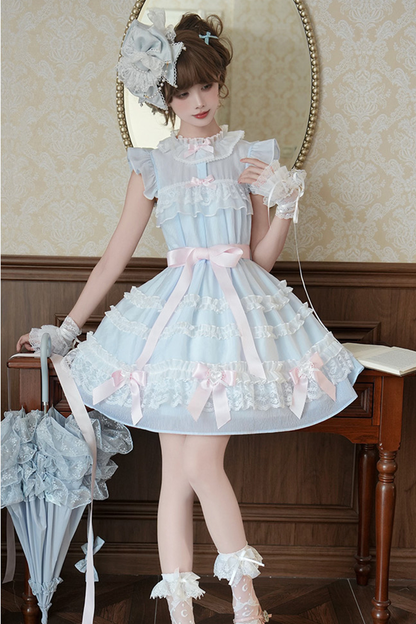 リボンボープリンセスロリータドレス