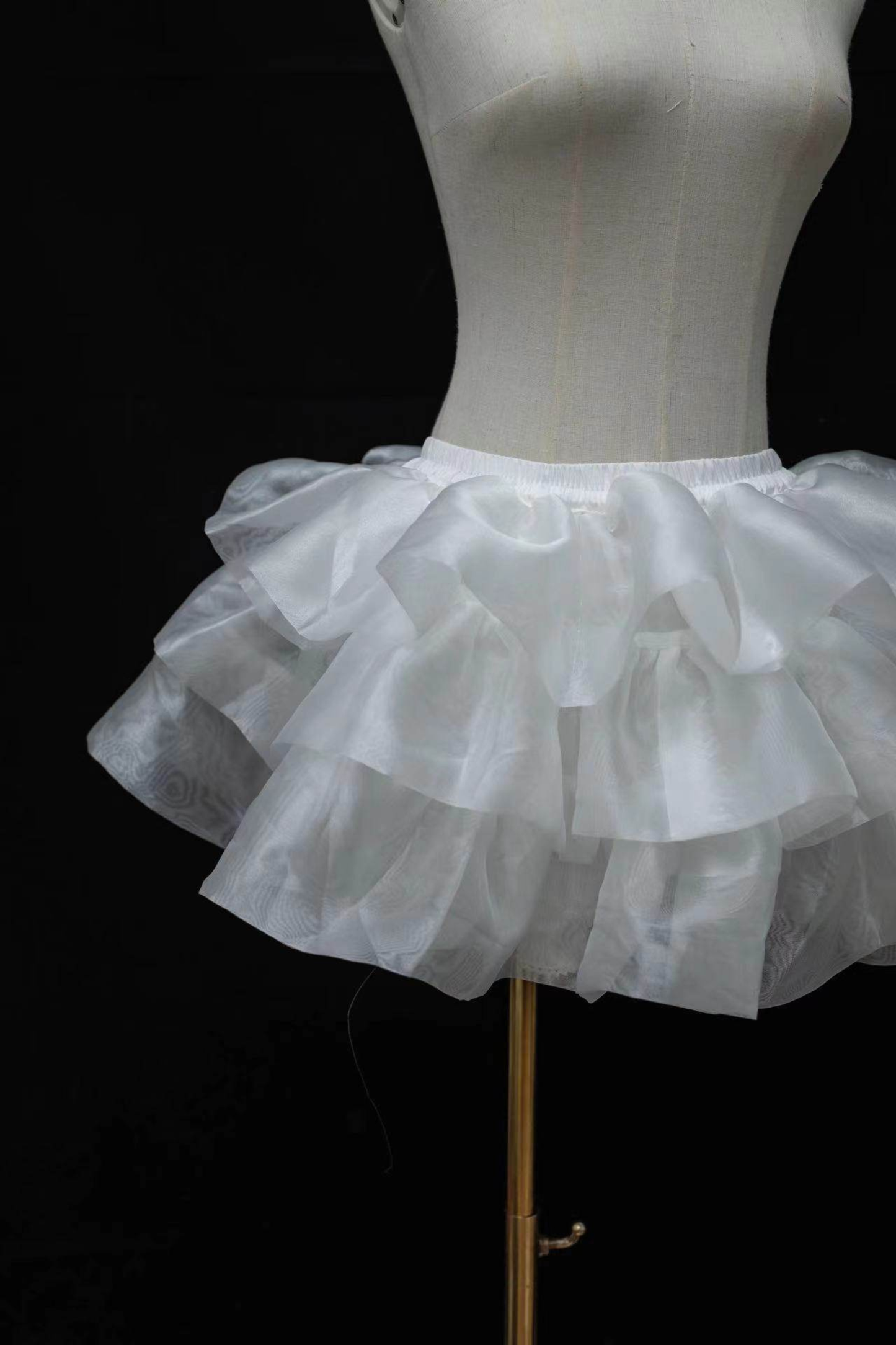 フリルボリュームロリータパニエ