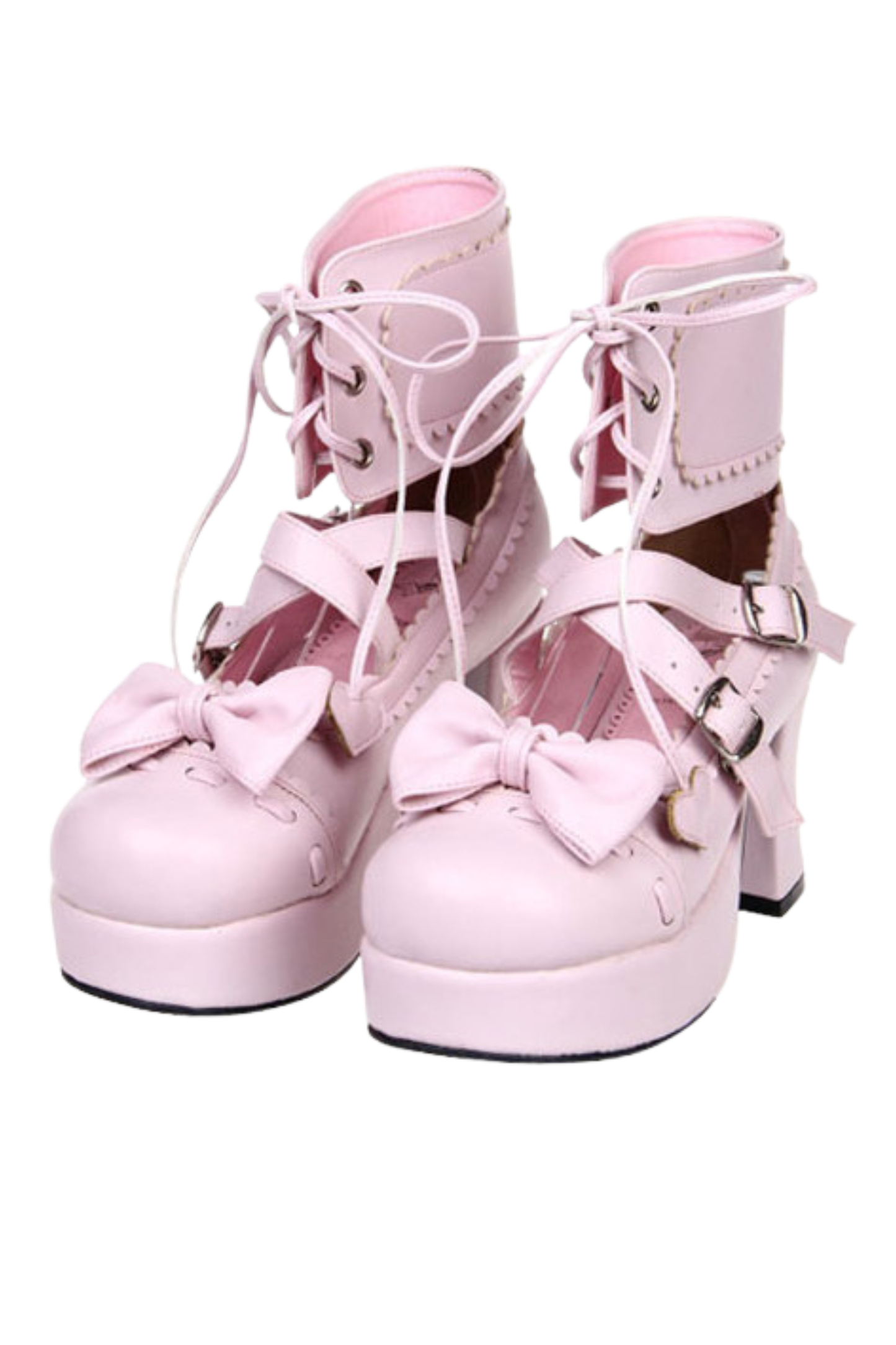 Lace-Up Lolita Shoes