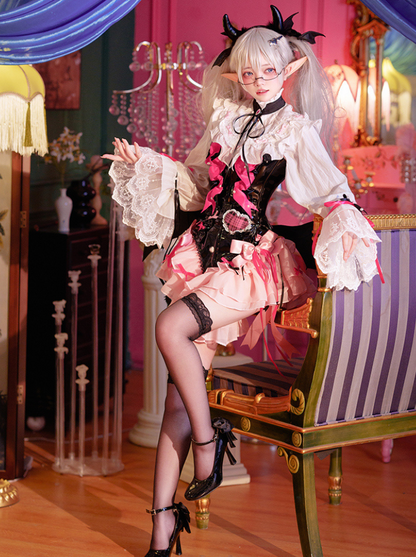 [Deadline for reservation: September 8] Little Devil Gothic Lolita Set