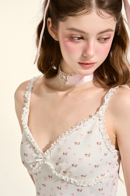 スウィートダックスカーディガン+キャミソールドレス