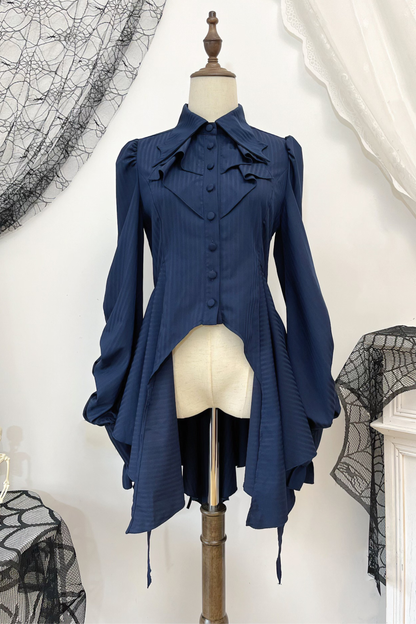 プリンスロリータブラウス+フリルネクタイ