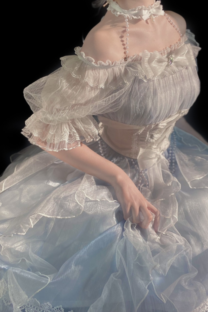 Sheer Blue Mermaid Lolita Dress