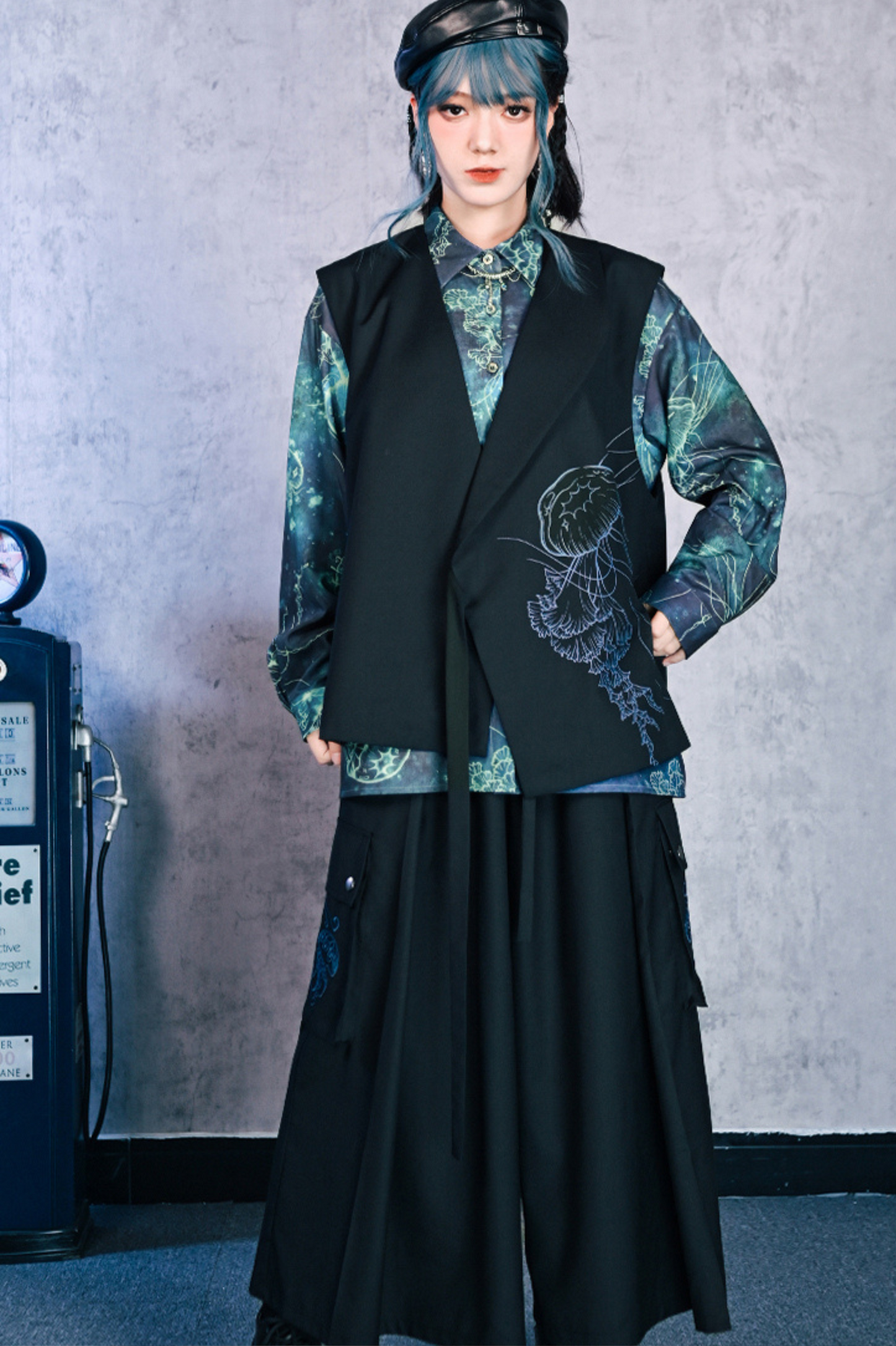 アシンメトリーレイヤードベスト