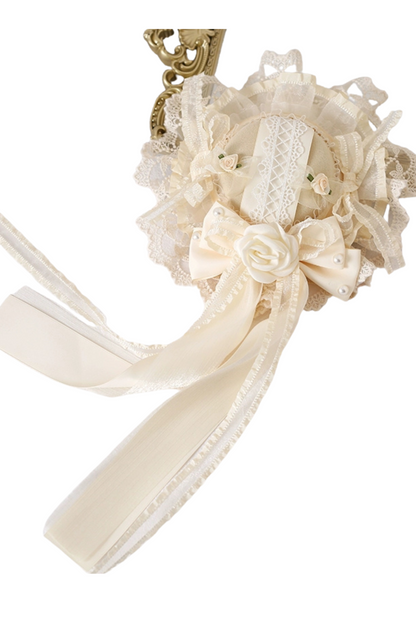 Cream Frill Lolita Accessories