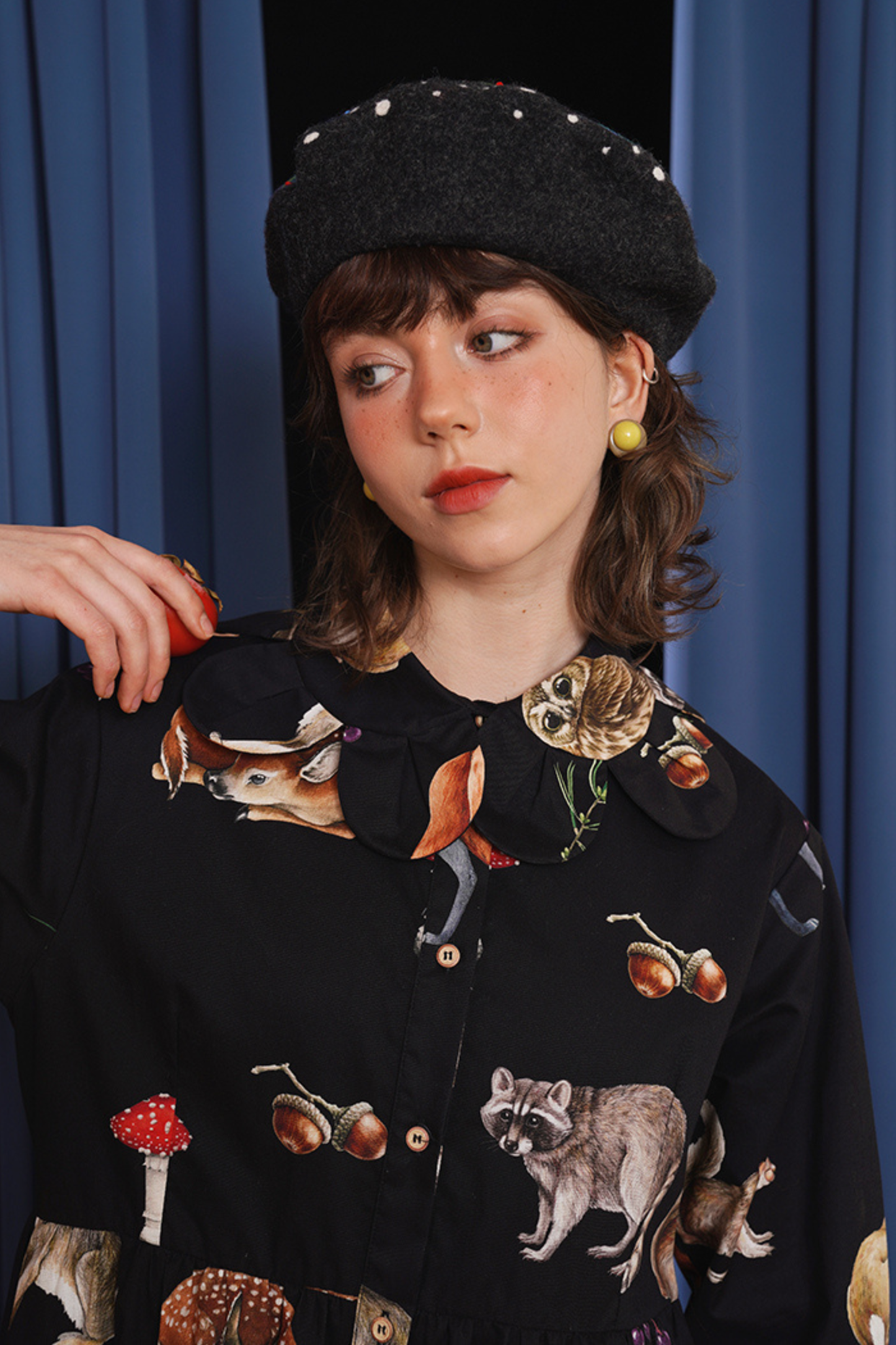 Animal Print Classic Art Style Loose Dress