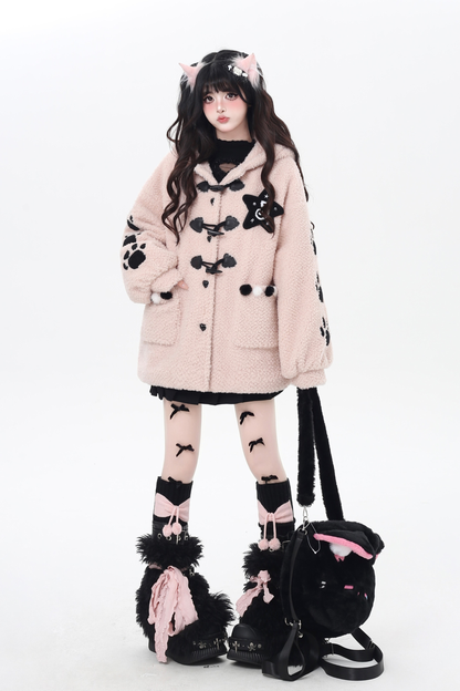 キャットラムウールコットンジャケット