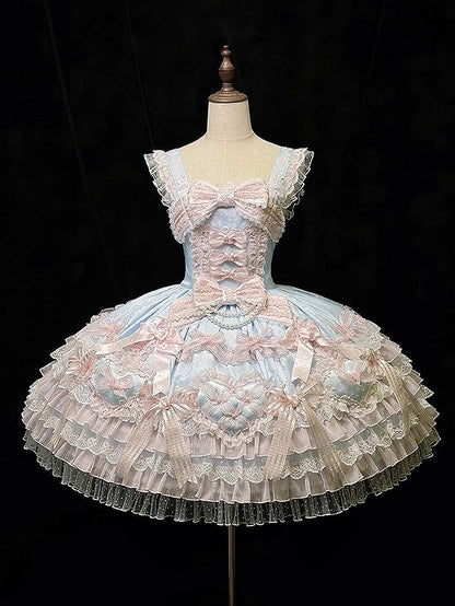 【12月26日予約締切】ピュアスイートローズファンタジーティアードロリータドレス