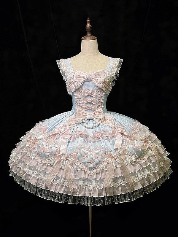 【12月26日予約締切】ピュアスイートローズファンタジーティアードロリータドレス