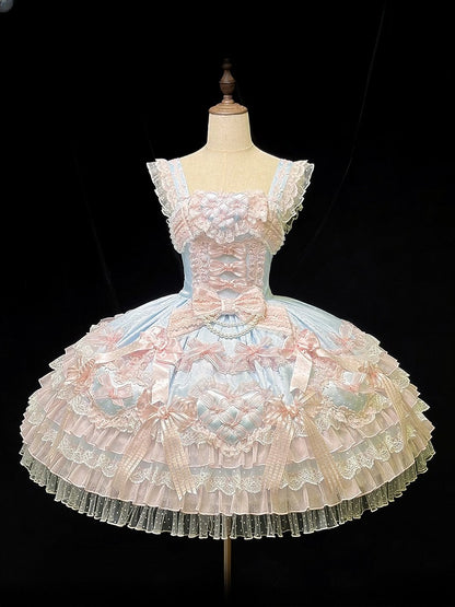 【12月26日予約締切】ピュアスイートローズファンタジーティアードロリータドレス