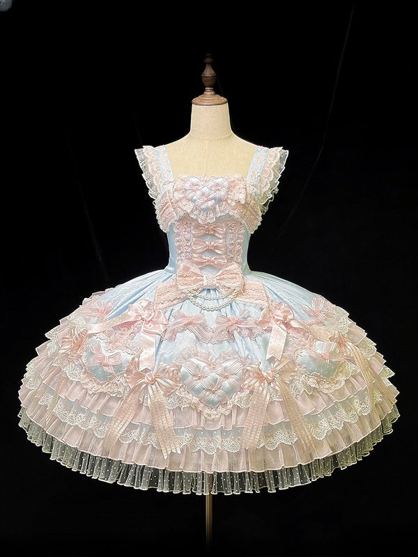 【12月26日予約締切】ピュアスイートローズファンタジーティアードロリータドレス