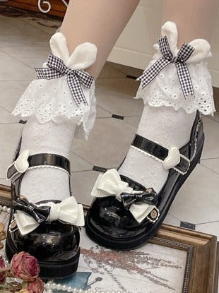 Round Toe Lolita Princess Platform Shoes