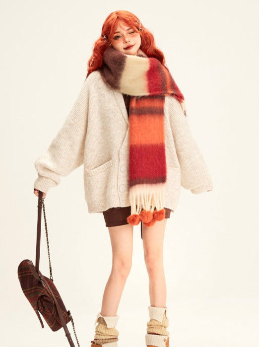 Hot Girl Pleated Slim Long and Short Style Knit Hooded Dress