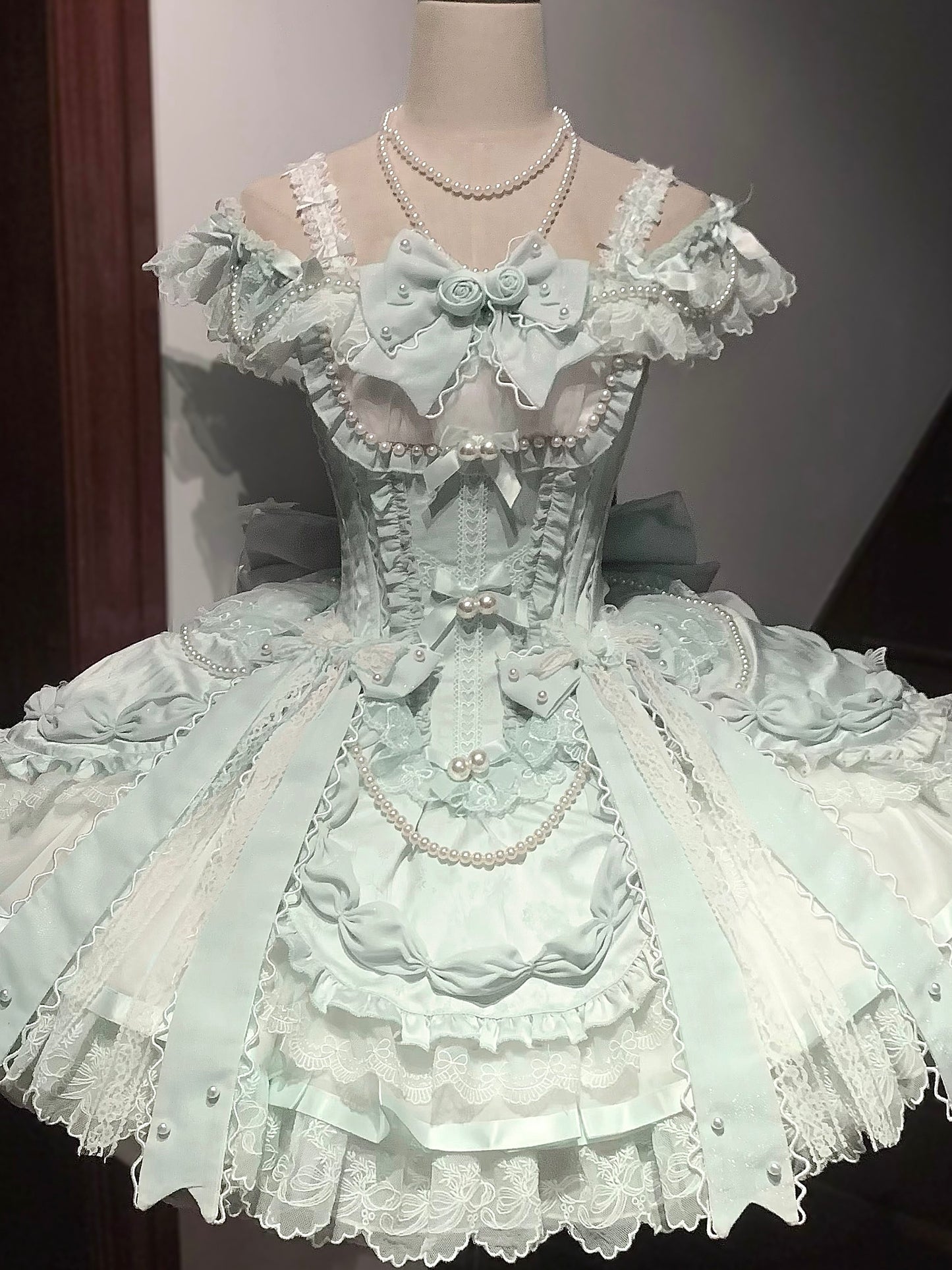 [Order Deadline: October 3] Pearl Rose Ballet Style Pure Elegant Dress