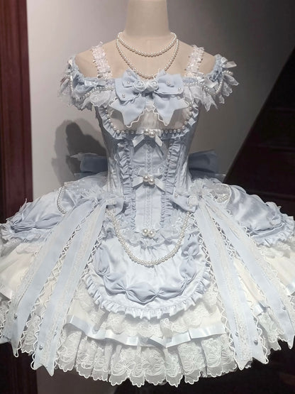 [Order Deadline: October 3] Pearl Rose Ballet Style Pure Elegant Dress