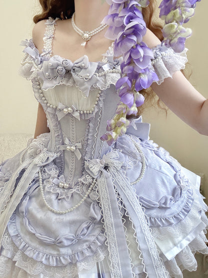 [Order Deadline: October 3] Pearl Rose Ballet Style Pure Elegant Dress