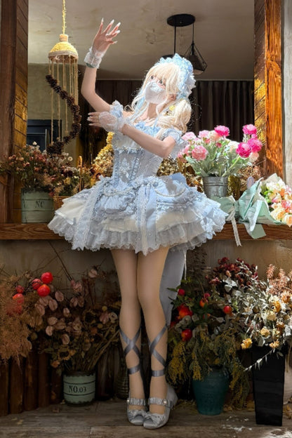 [Order Deadline: October 3] Pearl Rose Ballet Style Pure Elegant Dress