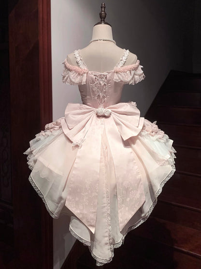 [Order Deadline: October 3] Pearl Rose Ballet Style Pure Elegant Dress