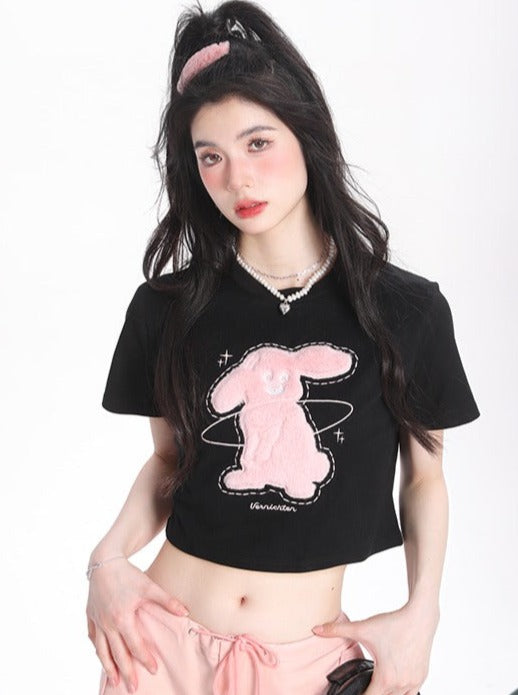 Fluffy Rabbit T-shirt