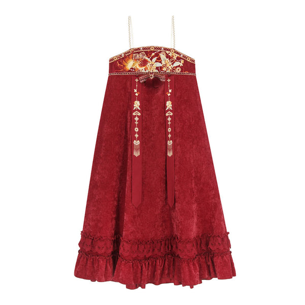 Danguy Koi Embroidered Sundress Setup