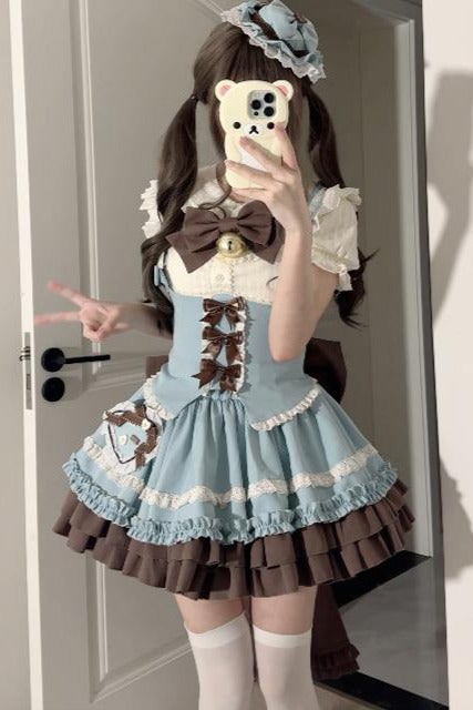 [Reservation Deadline: March 29] Chocolat Tea Time Sweet Lolita Dress Setup