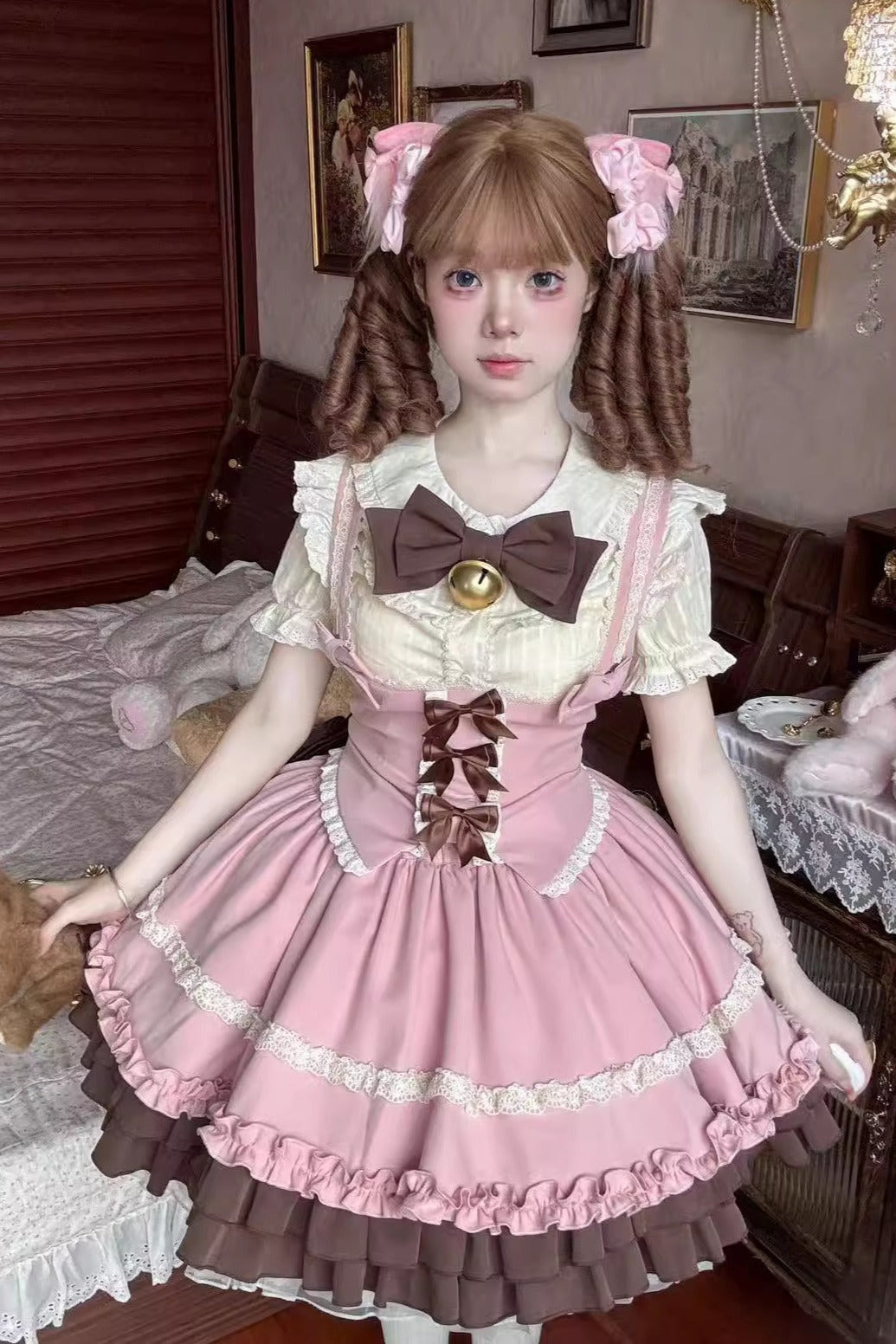 [Reservation Deadline: March 29] Chocolat Tea Time Sweet Lolita Dress Setup