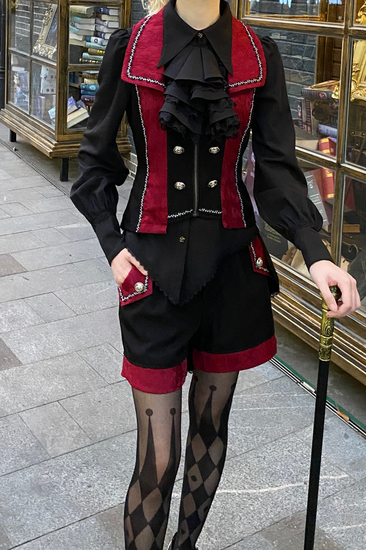 Dark Prince Lolita Jacket + Shirt + Pants + Vest