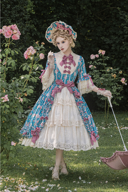 エレガントプリンセススリーブロリータドレス