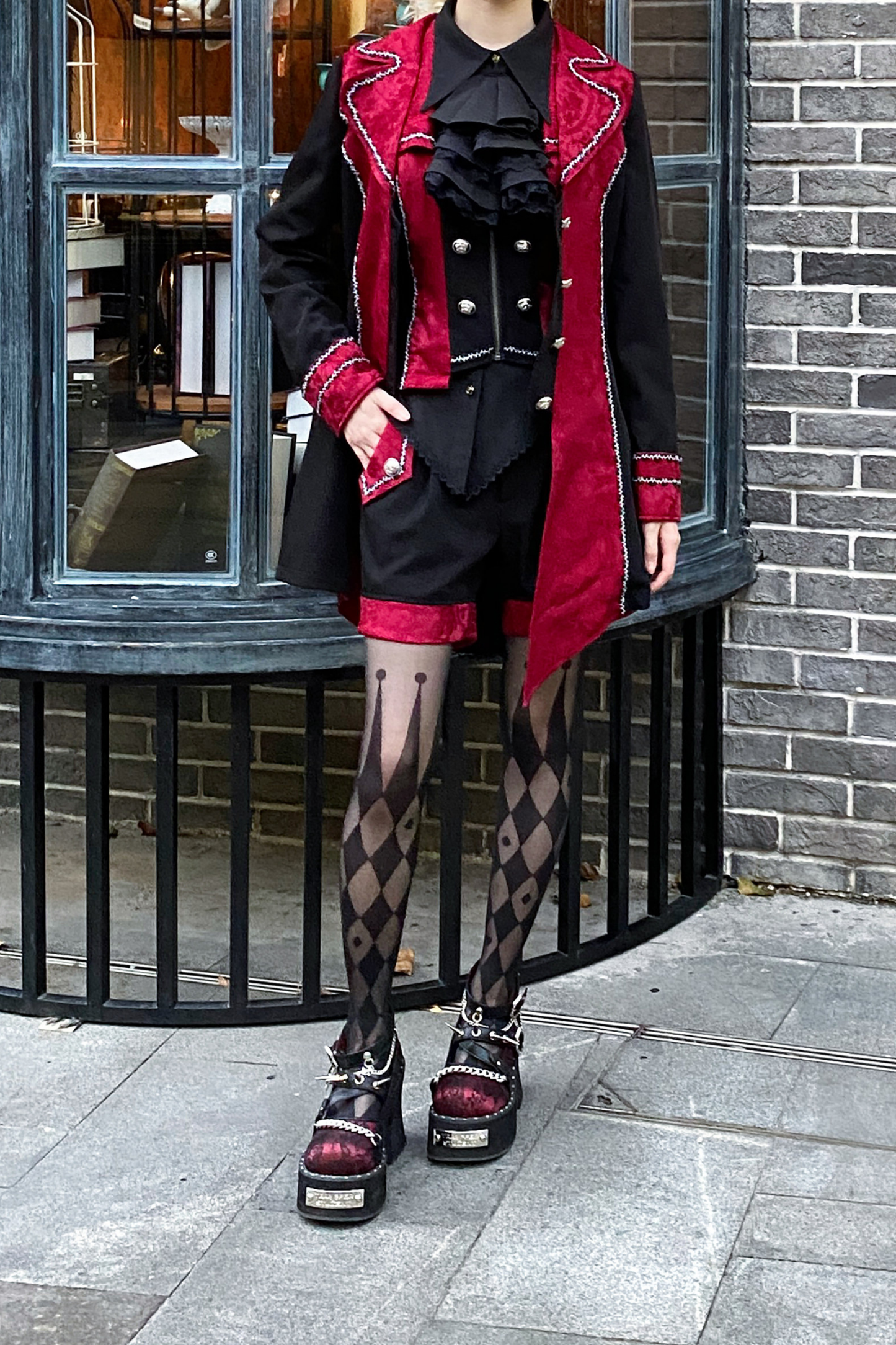 Dark Prince Lolita Jacket + Shirt + Pants + Vest