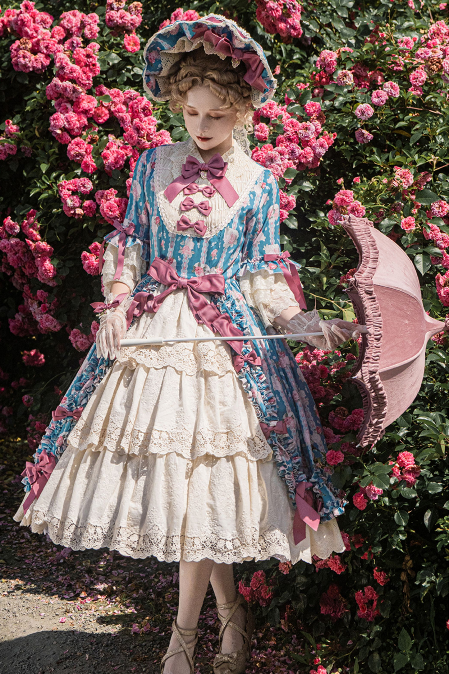 エレガントプリンセススリーブロリータドレス