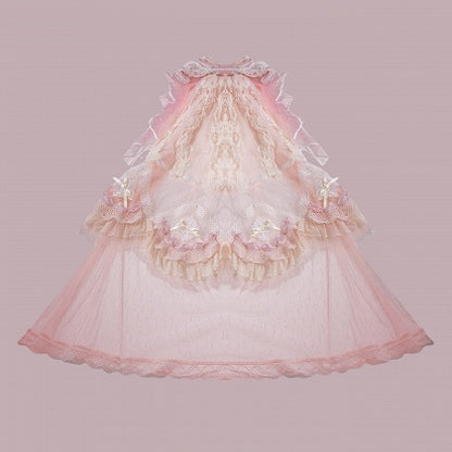 【2月26日予約締切】ラビングスノーピンクロリータロマンティックドレス＋フルセットA/B