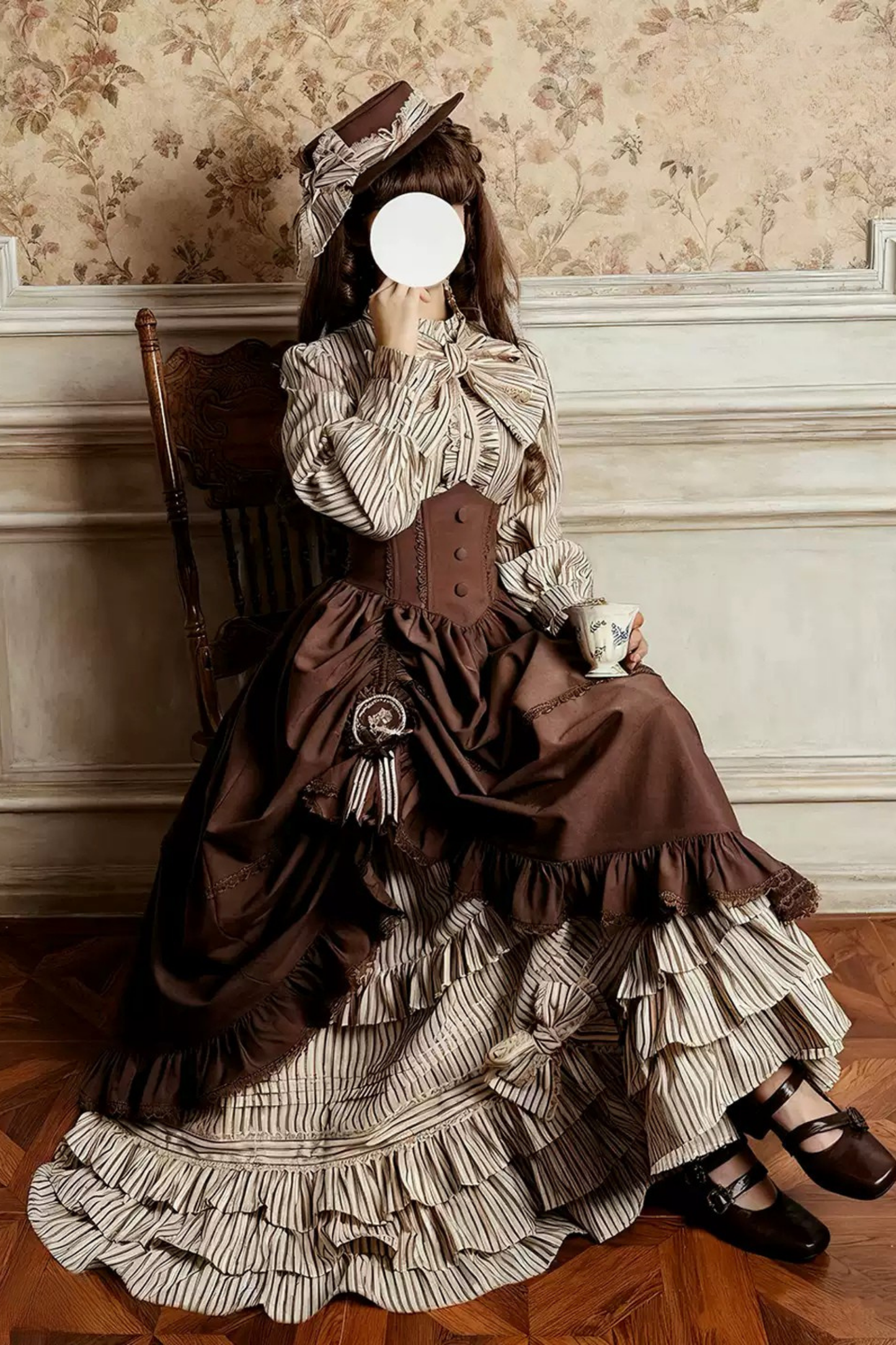 【12月23日予約締切】ビクトリアデュークエレガントクラシックリボンハット＋アクセサリー