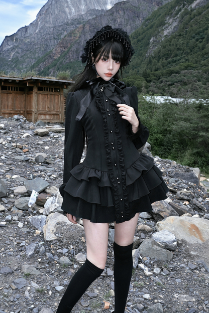 ナイトビジットゴシックレトロドレス