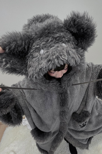 Fluffy Paw Mouse Loomwear