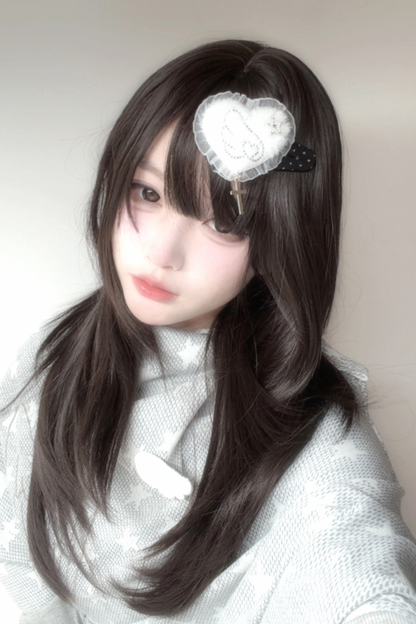 Light Stone Angel Hair Pin