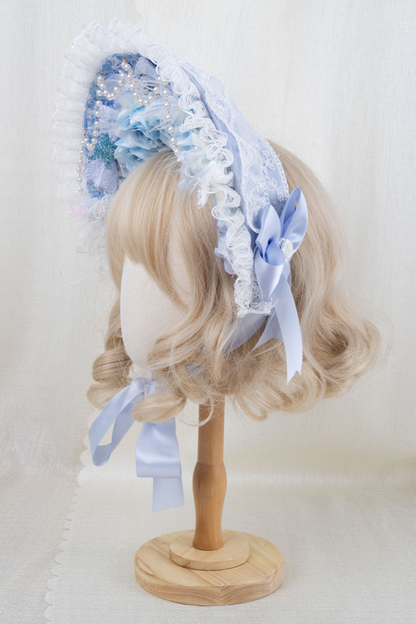 ローズティーパーティーロリータボンネット