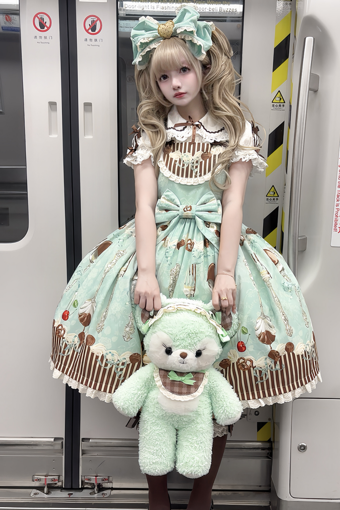 Sweet Mint Doll Lolita Dress