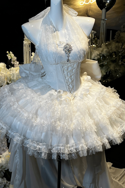 White Moonlight Mini Dress